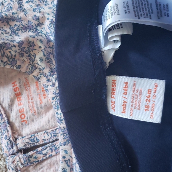 Joe Fresh 18-24m matching set - Picture 2 of 2